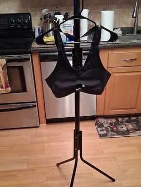 Nike Black Racerback Support Sports Bra with Adjustable Straps